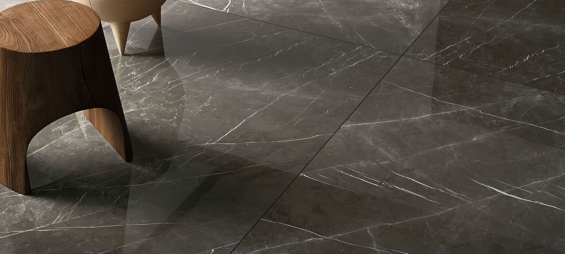 Marmi Pietra Grey polished floor