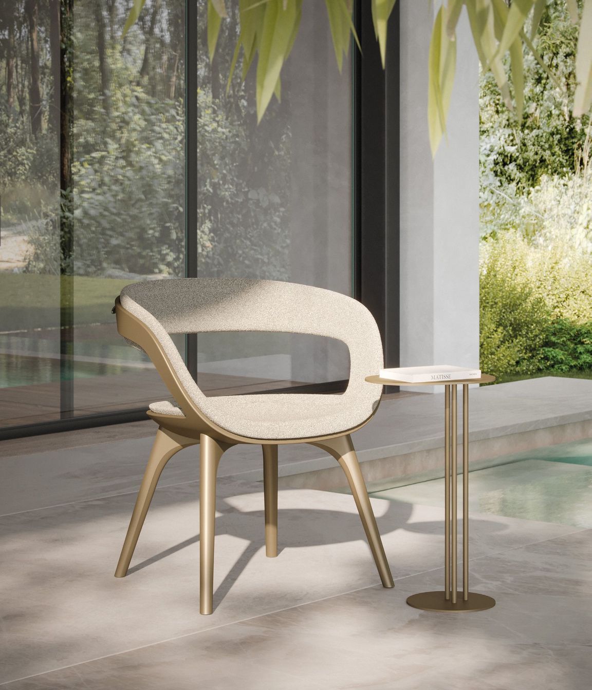 Nido chair designed by Pininfarina