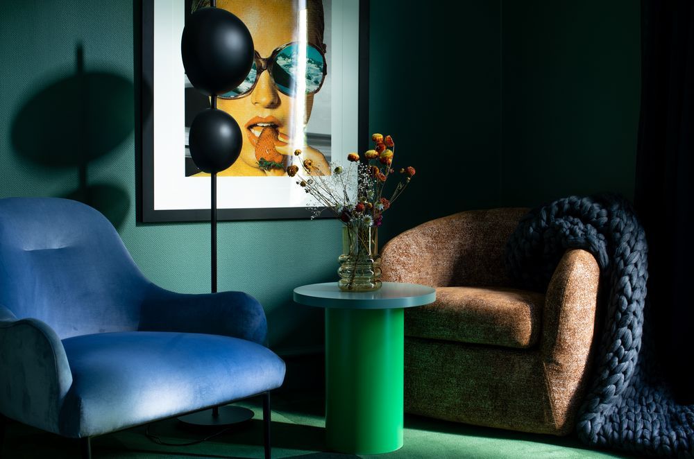 The Dulux Colour Awards 2021 NZ Grand Prix winner - Undercurrent with Central Hotel by Naumi Hotels. Designer: Olivia McFarlane, Undercurrent. Photographer: Tim Pierce, Two Bearded Men.