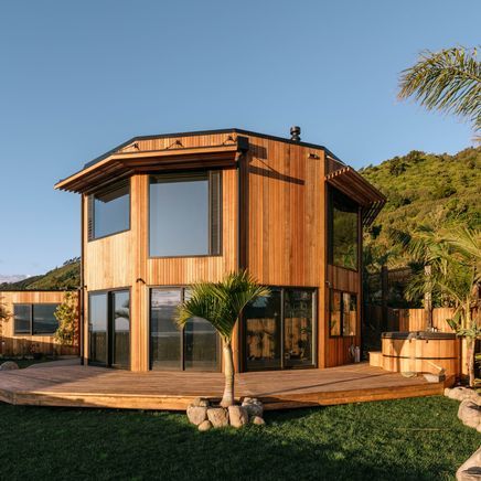 The 12-sided hilltop nest capturing Kapiti Coast’s panoramic views