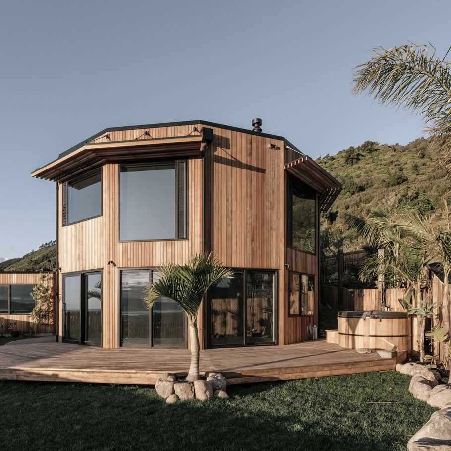The 12-sided hilltop nest capturing Kapiti Coast’s panoramic views