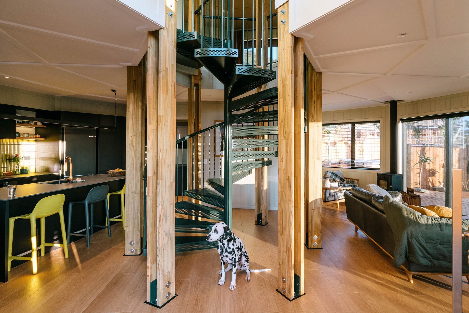 View from the main entrance.