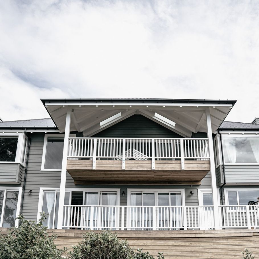 A Cape Cod-style new-build with panoramic sea views
