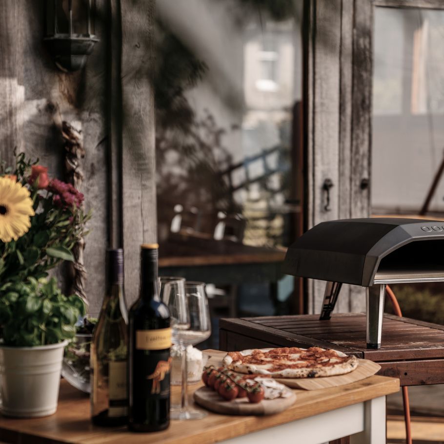 Relax, crack a beer, and enjoy an evening around the pizza oven