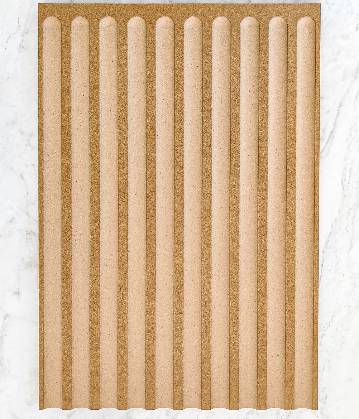 The 'Alaska' from the Optidoor range features a channel groove, giving a classic, radiator look.