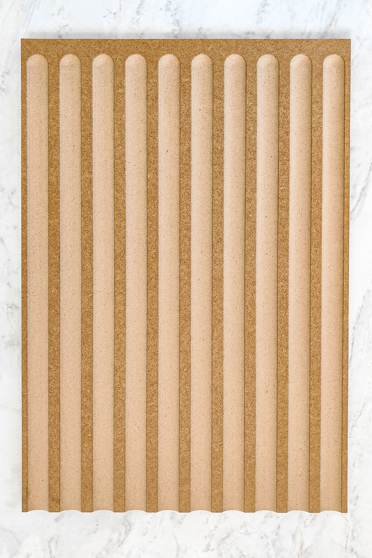 The 'Alaska' from the Optidoor range features a channel groove, giving a classic, radiator look.