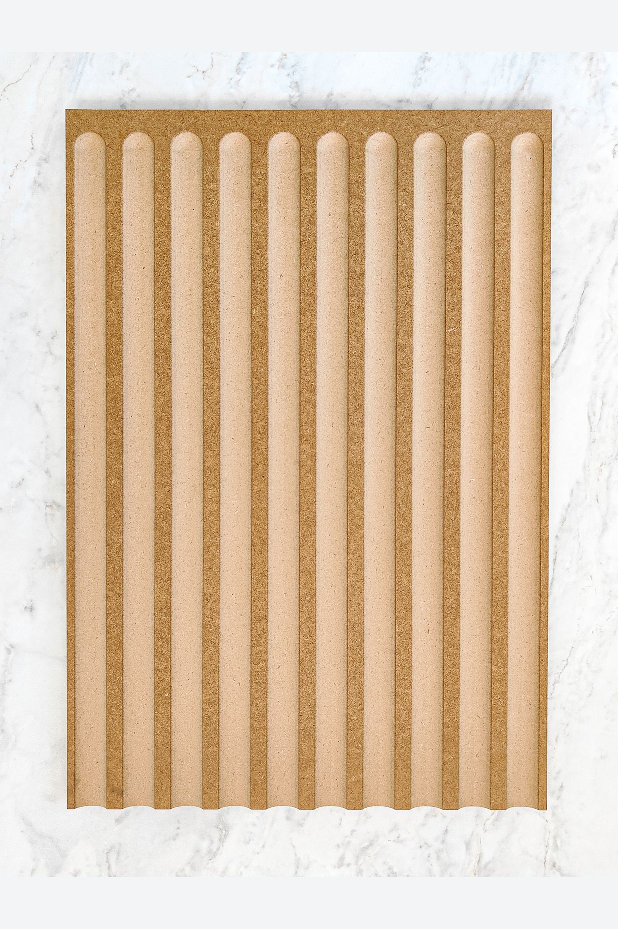 The 'Alaska' from the Optidoor range features a channel groove, giving a classic, radiator look.