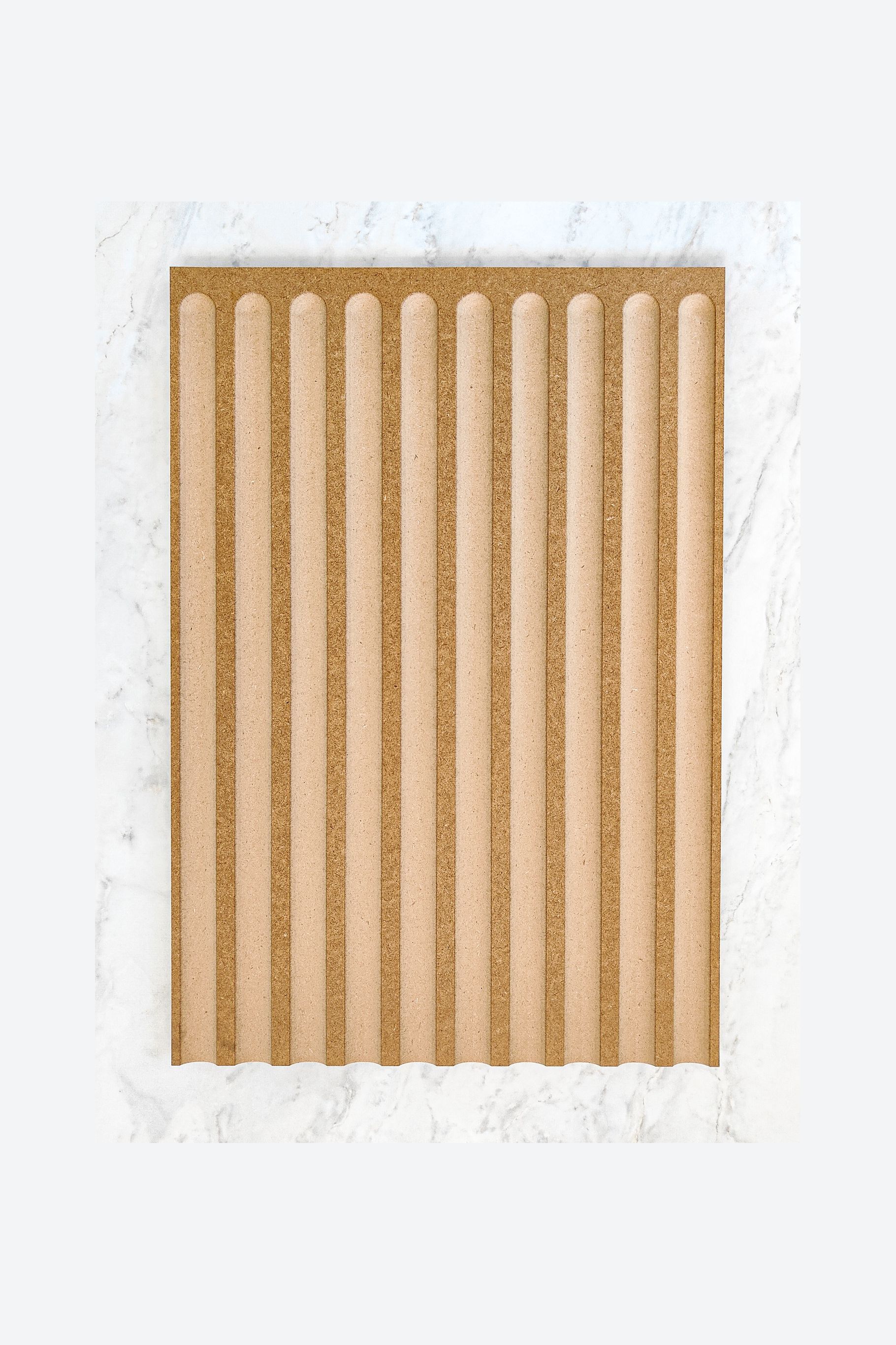 The 'Alaska' from the Optidoor range features a channel groove, giving a classic, radiator look.
