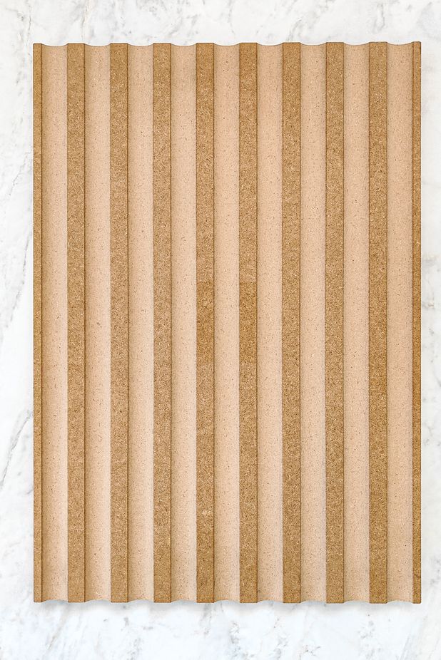 The fluted look of the Alaska is great for classic or contemporary spaces.