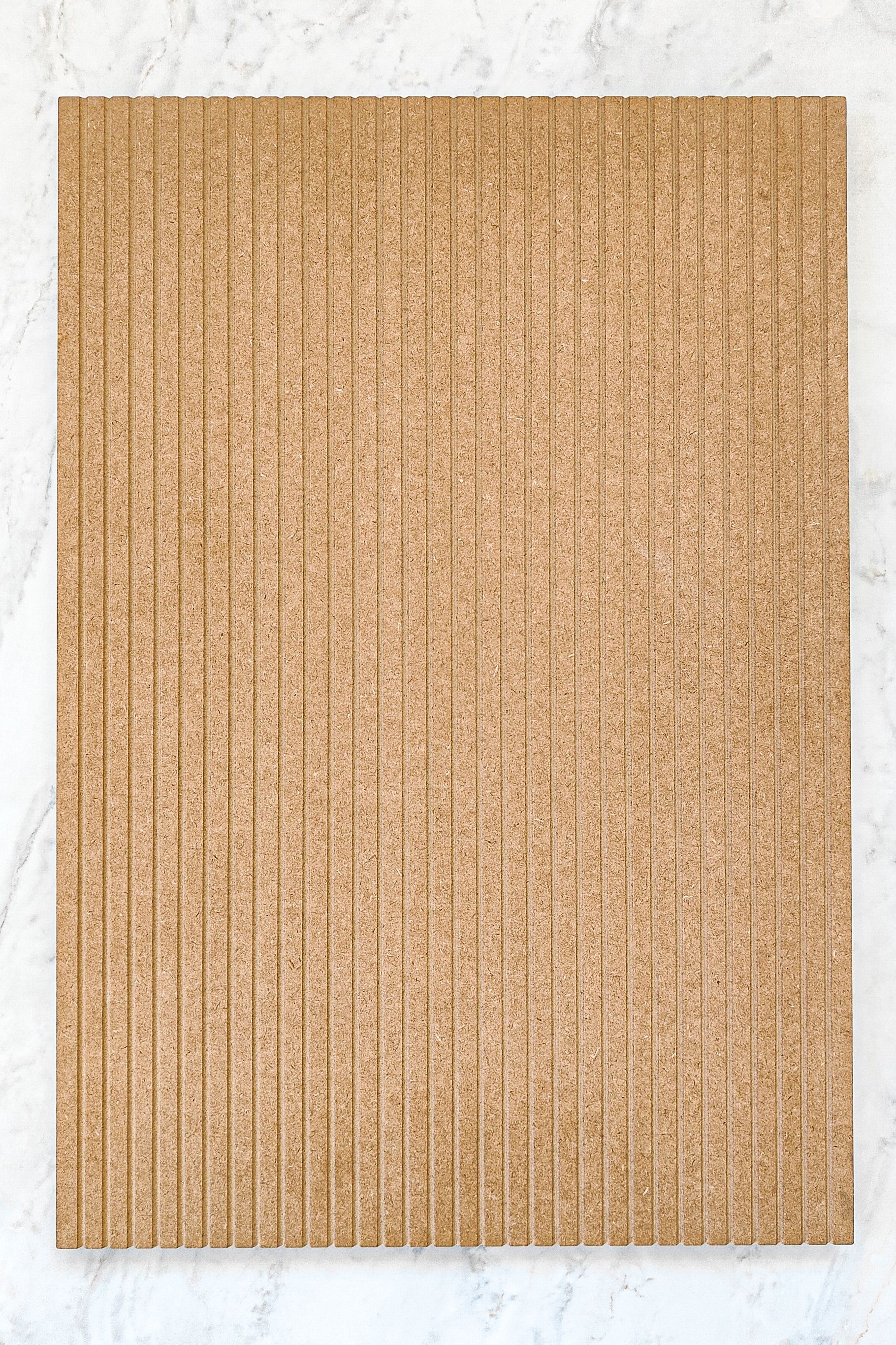 The Tennessee option has fine, narrowly spaced grooves for a textured look.