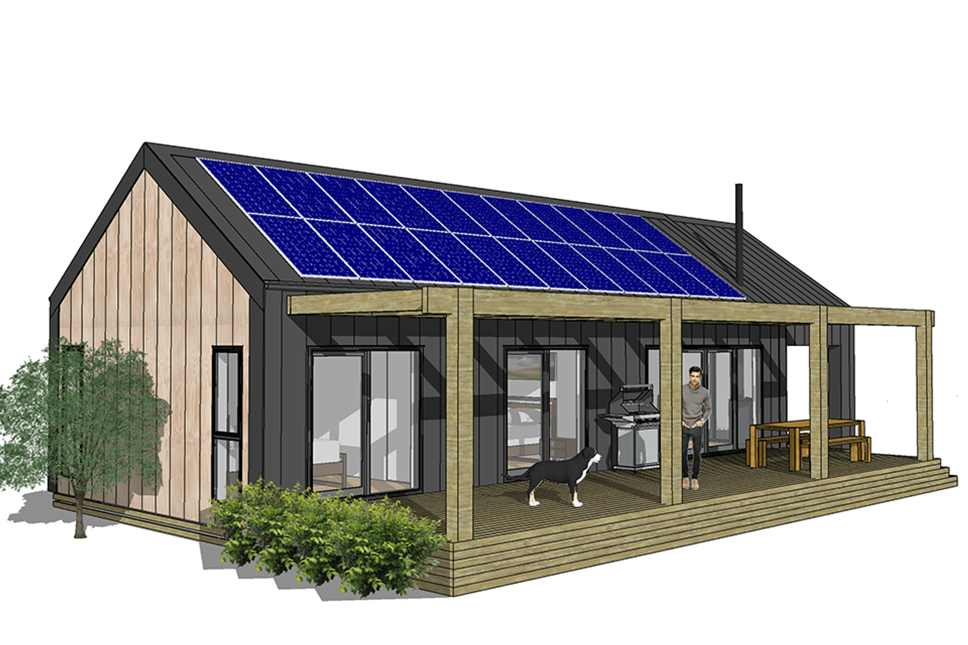 The Evelyn 2bdm is one of Greenbridge Homes' developed plans, designed for reduced build waste and low environmental impact.