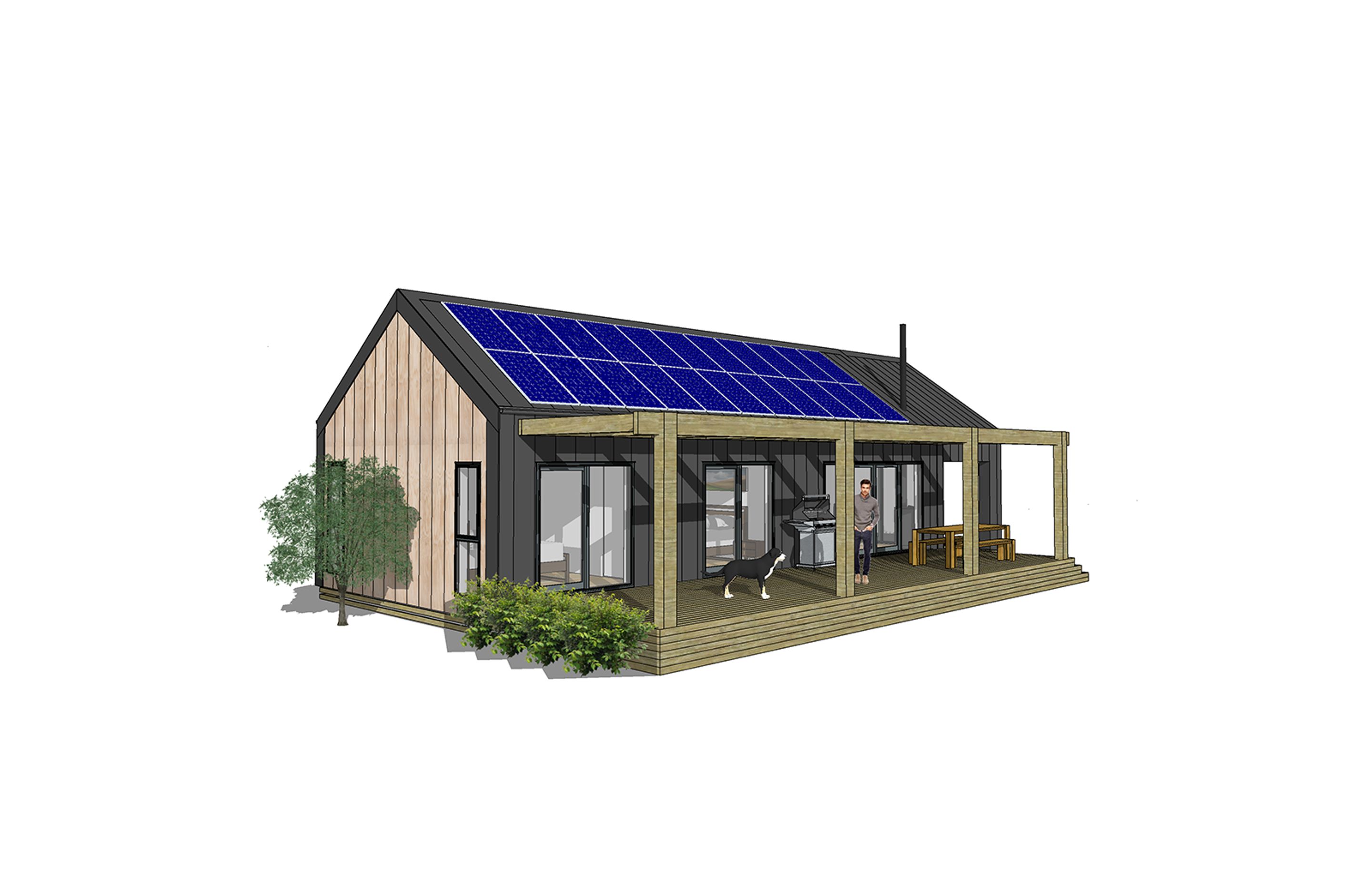 The Evelyn 2bdm is one of Greenbridge Homes' developed plans, designed for reduced build waste and low environmental impact.