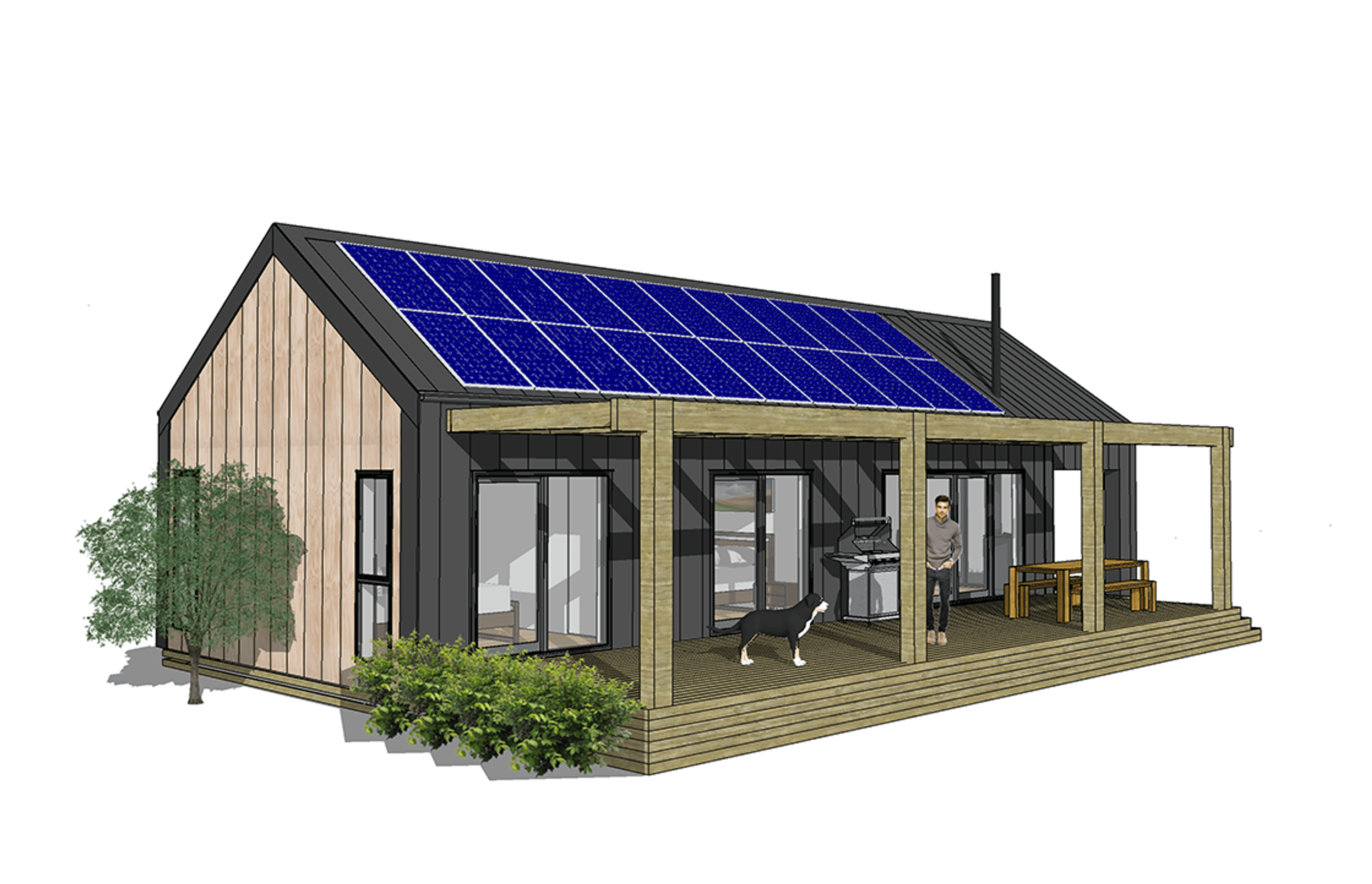 The Evelyn 2bdm is one of Greenbridge Homes' developed plans, designed for reduced build waste and low environmental impact.