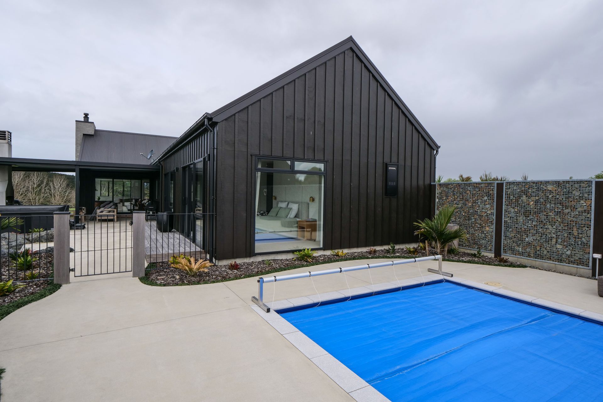 The Enduroclad Board and Batten system is ideal for gable roof homes.