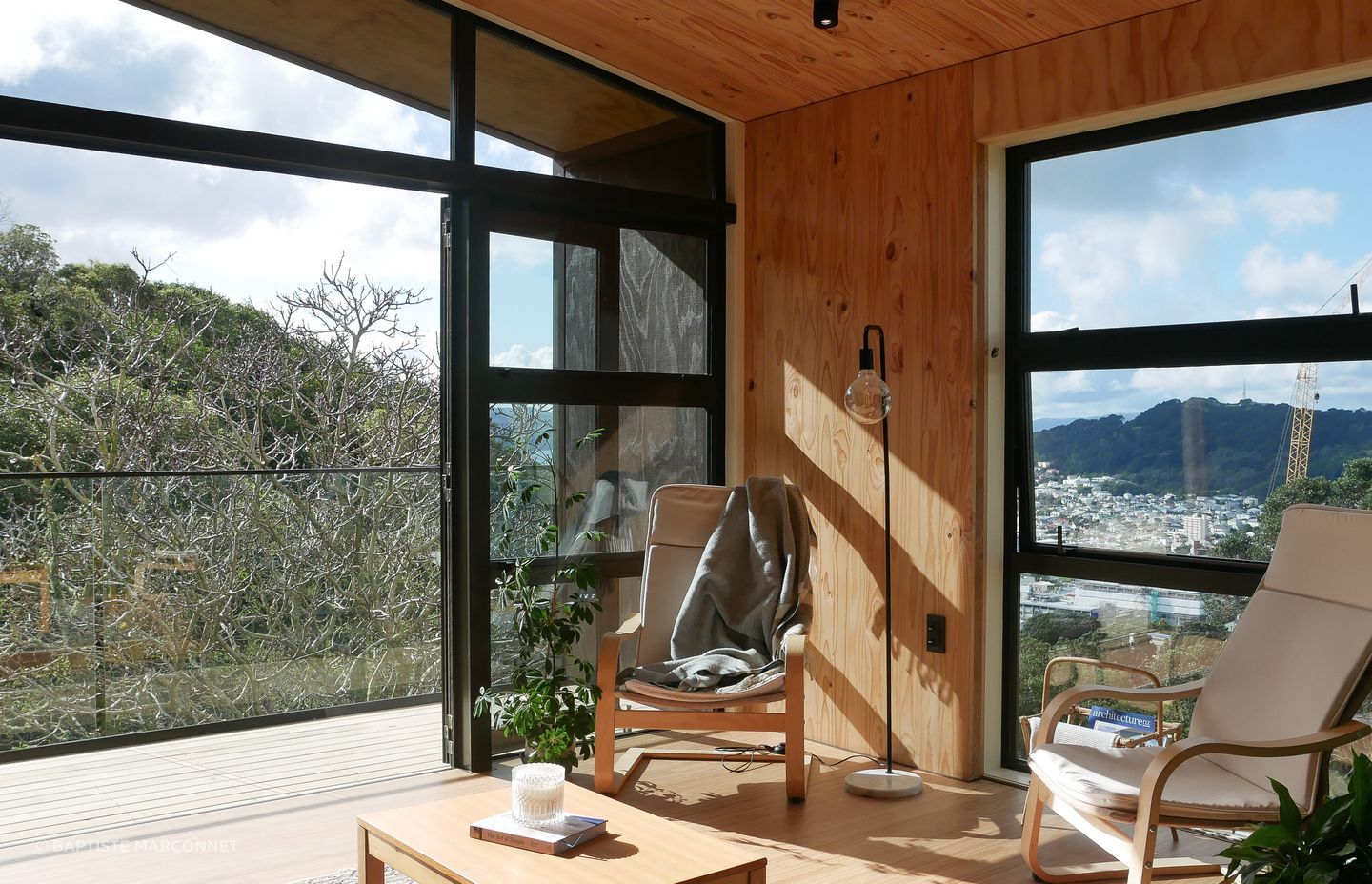 Te Whare-iti homes are designed to be comfortable year-round, with an automatic ventilation system installed to keep temperatures down in summer.