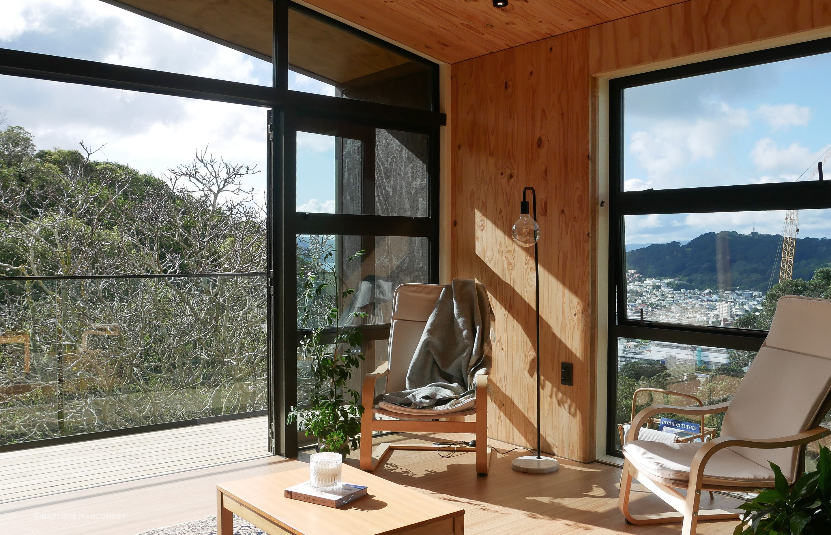 Te Whare-iti homes are designed to be comfortable year-round, with an automatic ventilation system installed to keep temperatures down in summer.