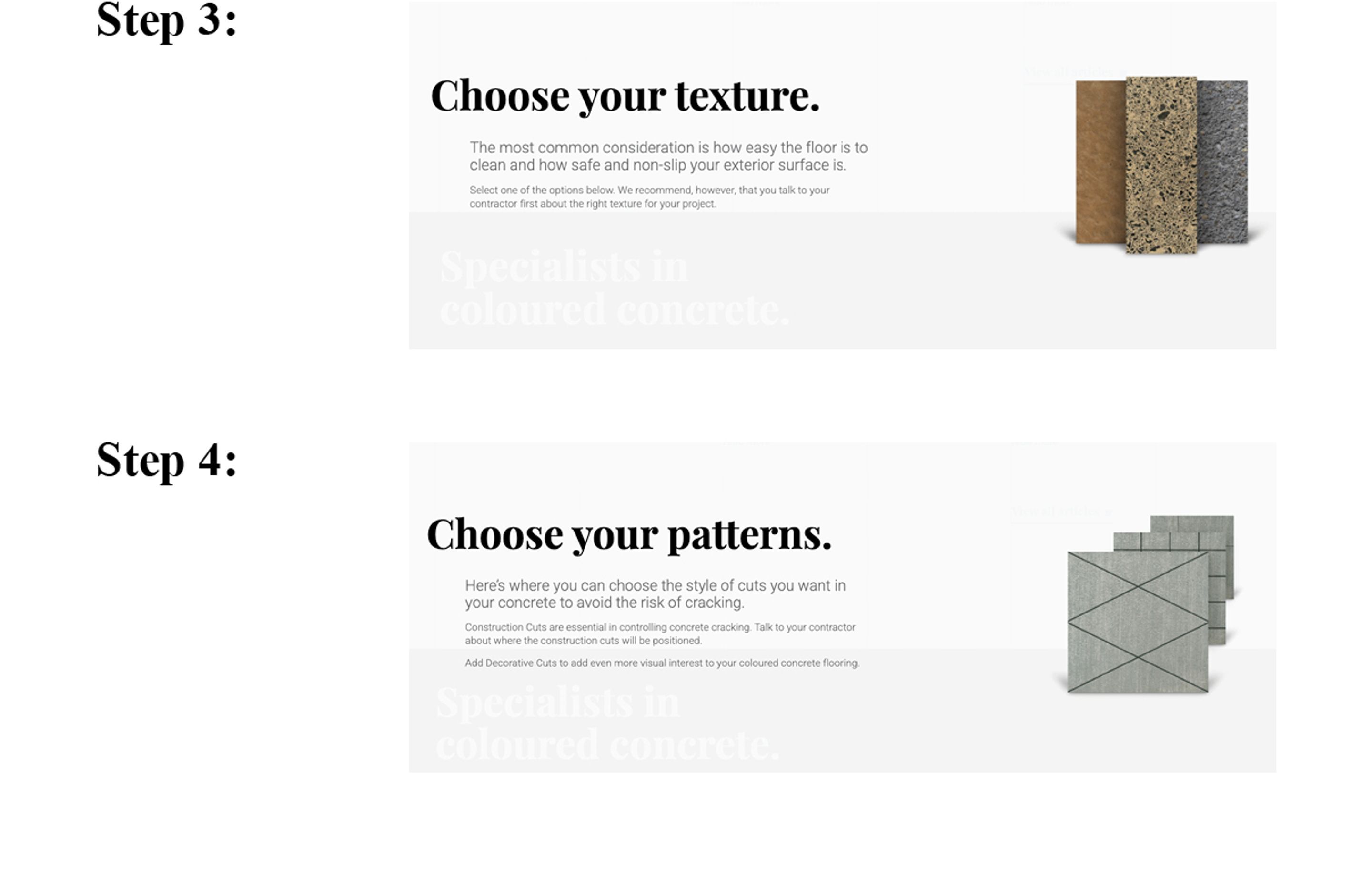 Create the look you want