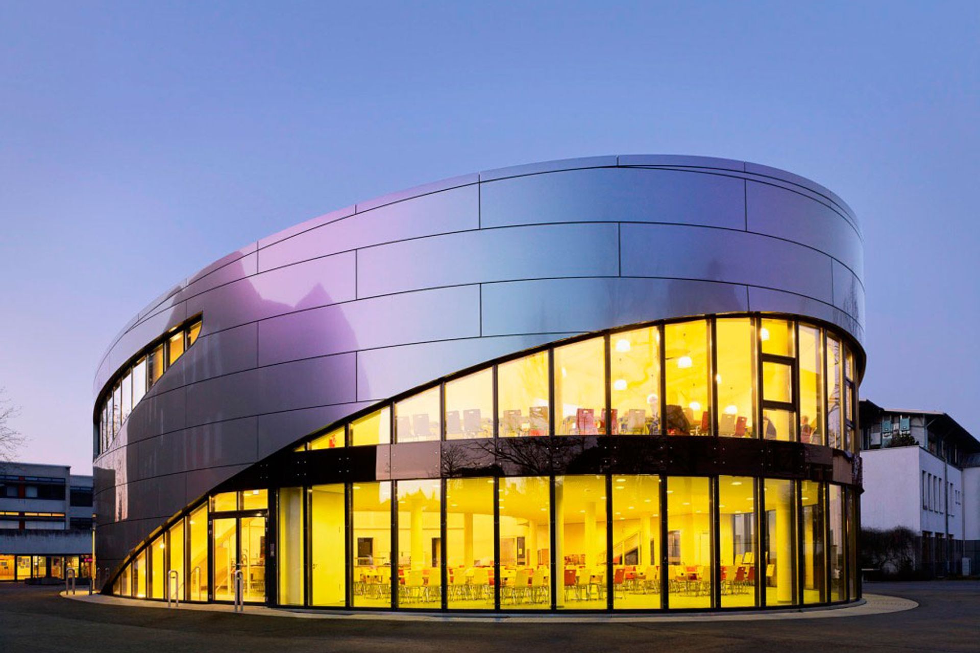 The Alucobond Plus Aluminium Composite Cladding.