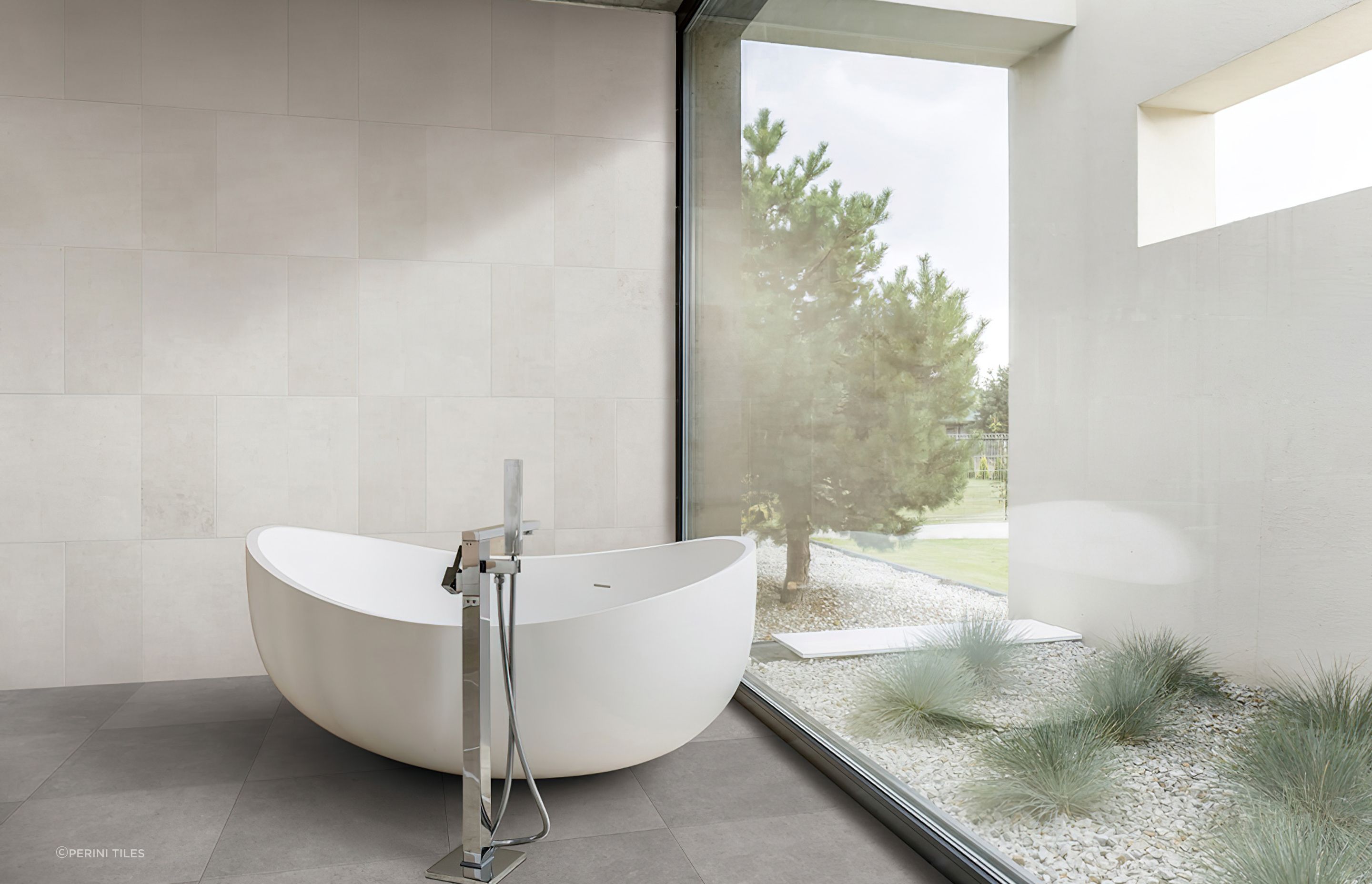 Many tile collections will include both indoor and outdoor floor tile options. An indoor floor tile will usually have a smoother finish than outdoor floor tiles as this allows for better ease of cleaning. Outdoor floor tiles for the home however, will often feature a more roughly textured surface in order to provide better grip underfoot. Our St James porcelain tile collection for example, includes a selection of luxurious neutral toned tiles, each available in an indoor and matching outdoor floor tile option which allows you to continue a similar look between the home’s indoor and outdoor spaces.