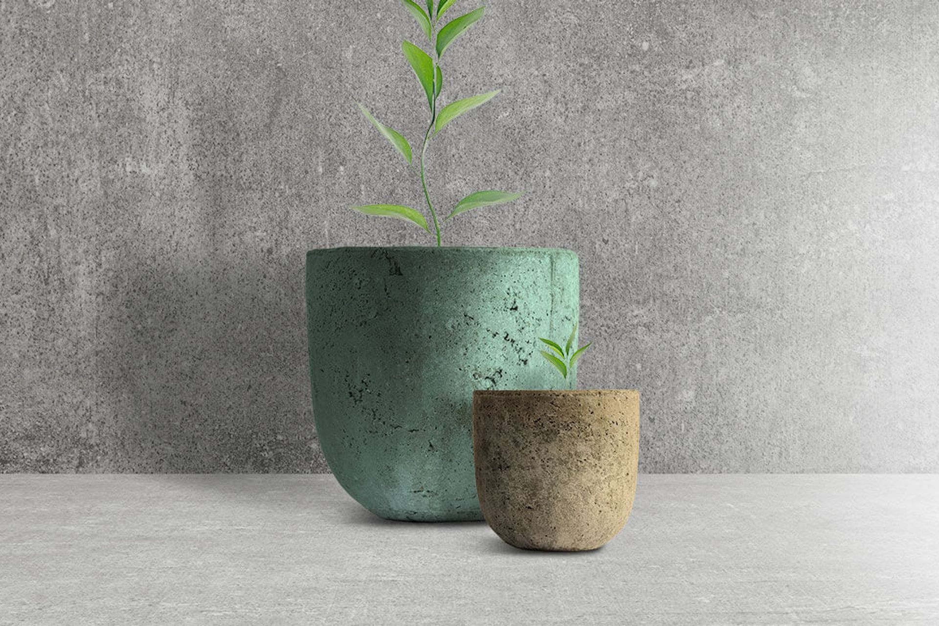 Coloured concrete that’s truly transparent