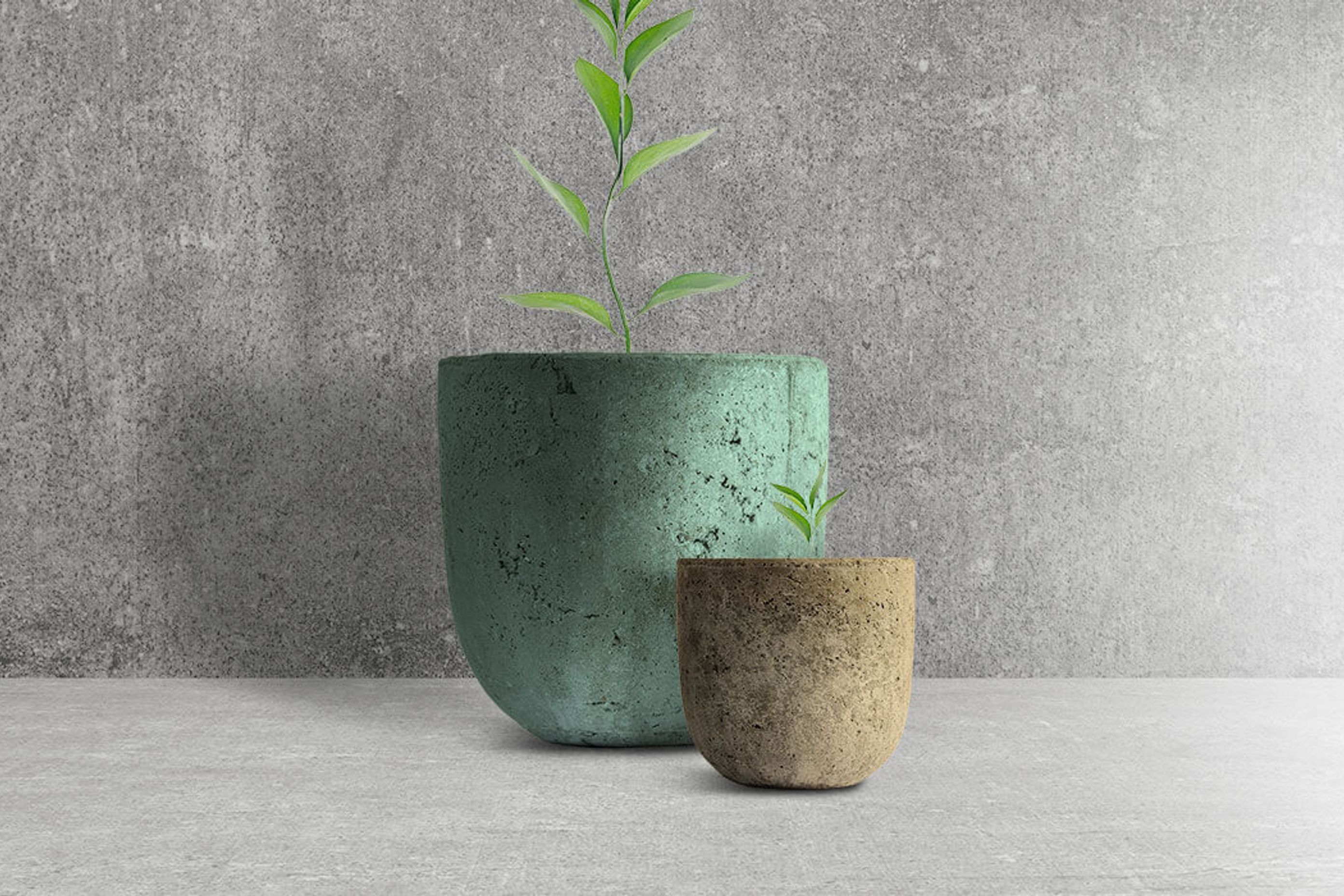 Coloured concrete that’s truly transparent