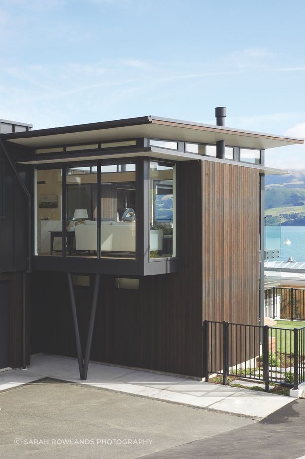 Smooth and sleek: The sleek aesthetic of the tray roof profile has been brought to fruition by the talented team at Reads Roofing, specialists in this type of roofing.