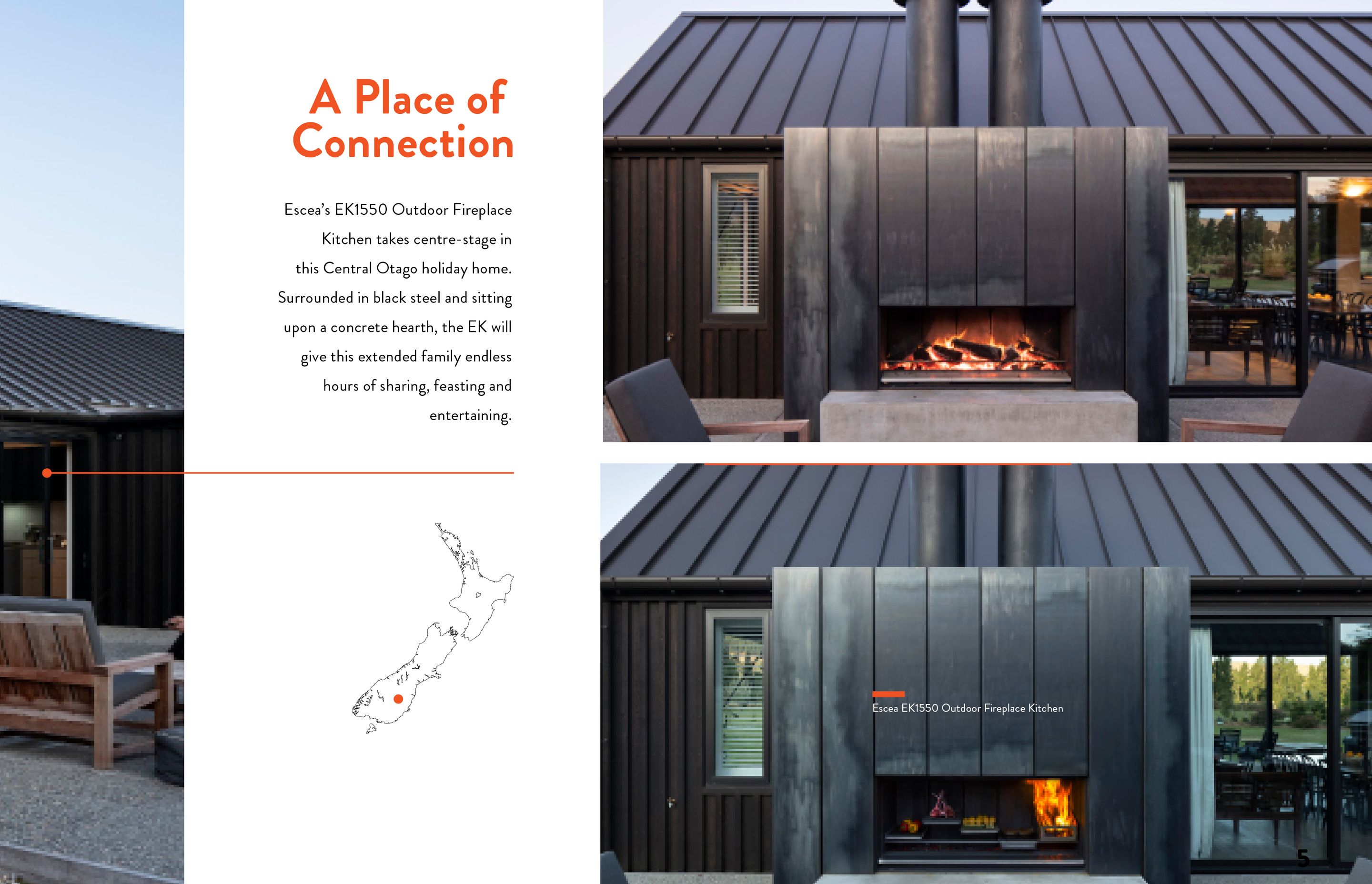 Escea Outdoor Fireplace Lookbook