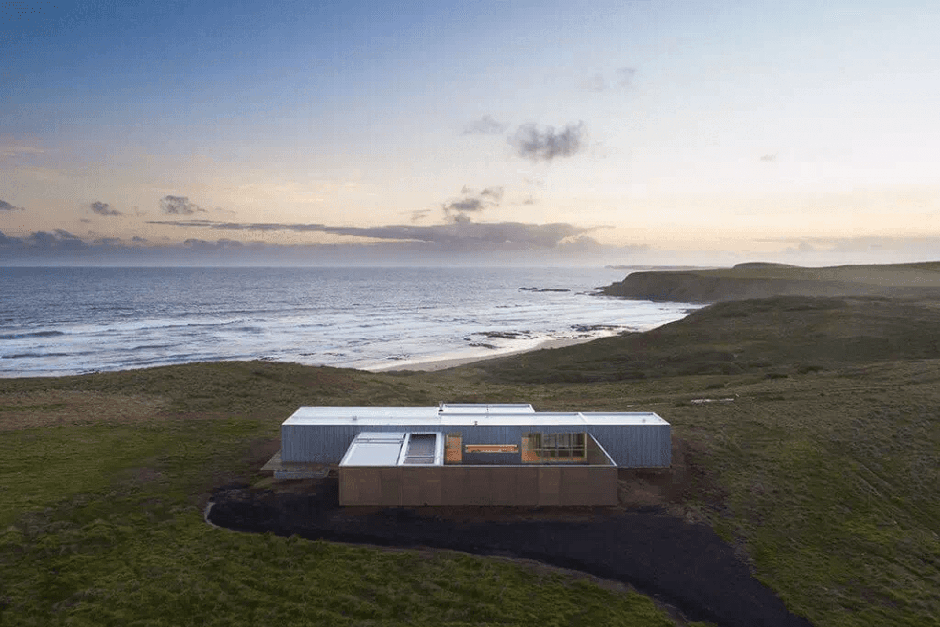 A seaside Modscape modular home in Phillip Island, Victoria.
