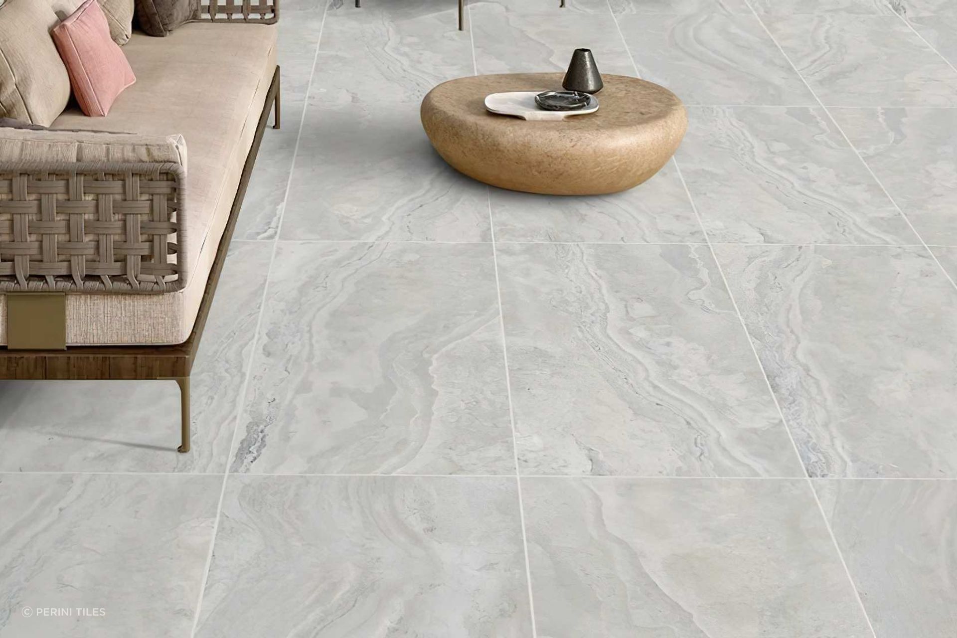 The luxurious Piceno outdoor porcelain tiles offer a realistic representation of natural stone, combining the aesthetic appeal of a natural material with the low maintenance qualities of porcelain. Available in two neutral tones and a vast range of sizes and shapes, Piceno offers an excellent choice as an outdoor tile for alfresco spaces!