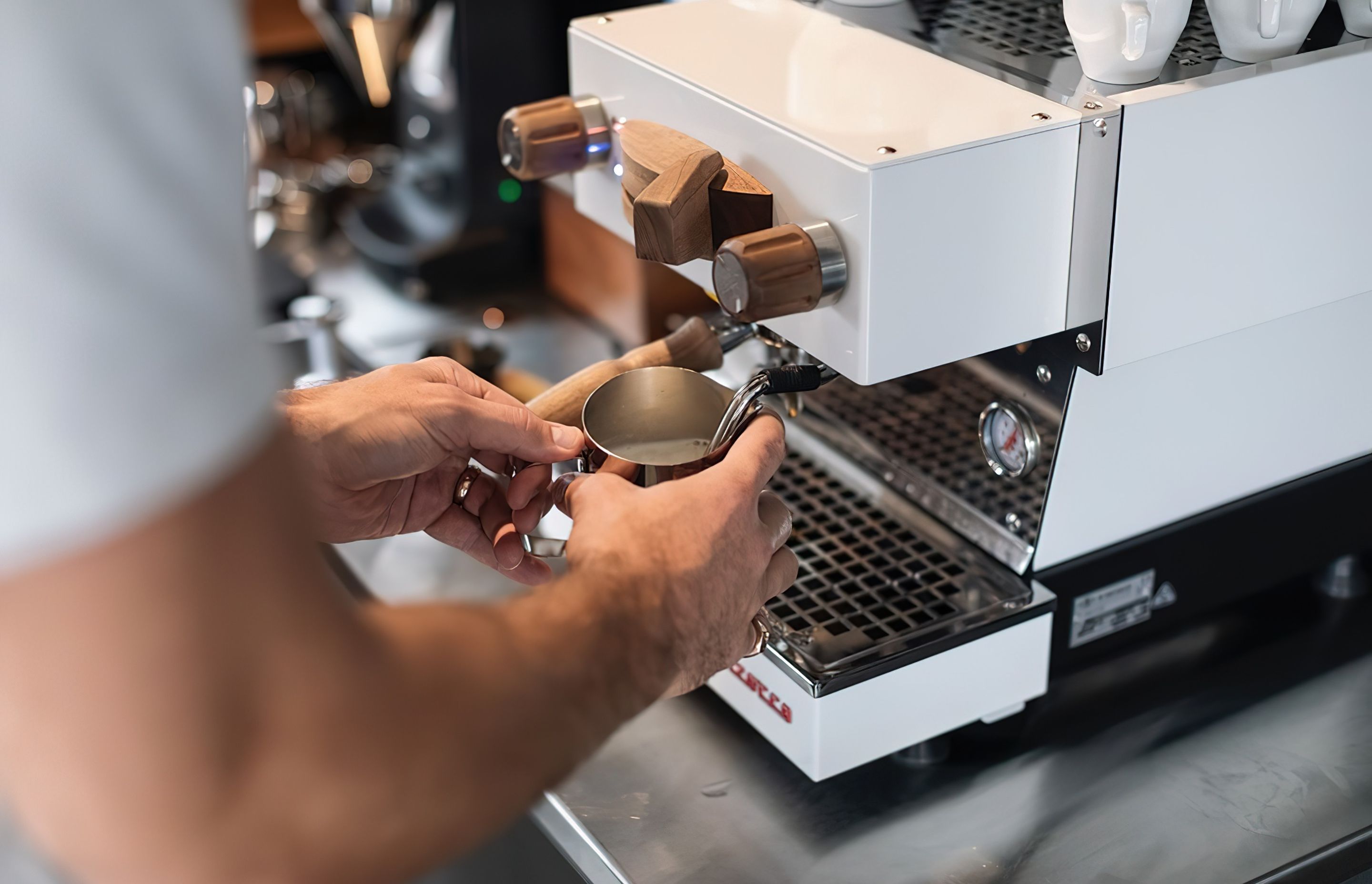 “It’s such a beautiful machine, and it was just so exciting starting our La Marzocco coffee journey!”