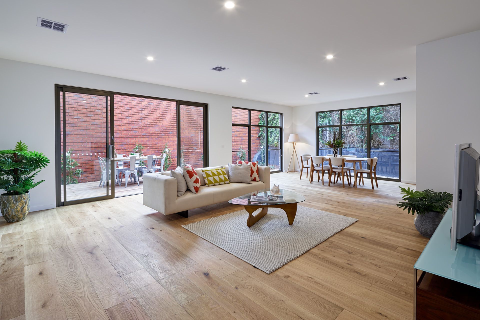 Engineered timber floors often have the look and feel of solid timber floorboards.