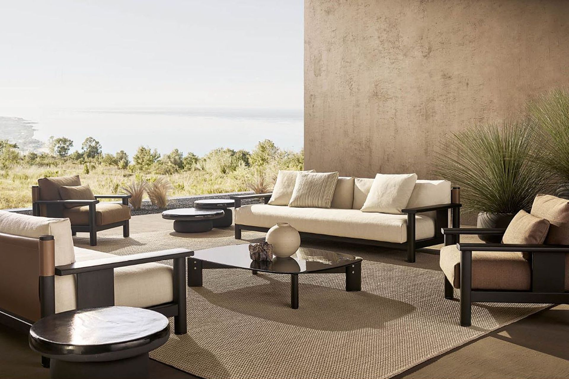 For the Ketch sofa, Jean-Marie Massaud drew inspiration from the nautical world.