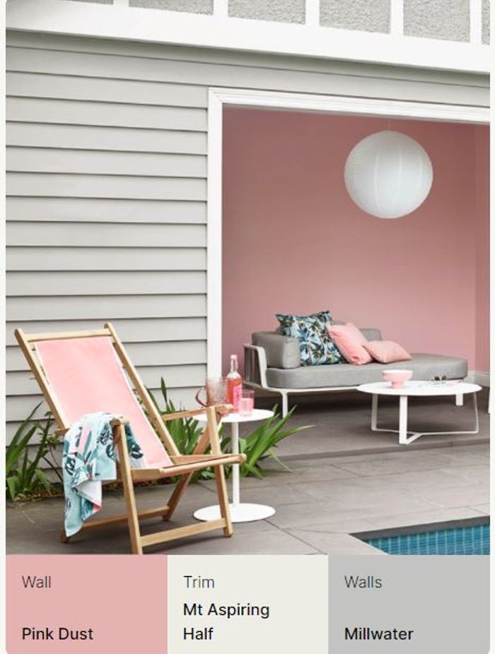Changing the outdoor area – this is the perfect time to paint!