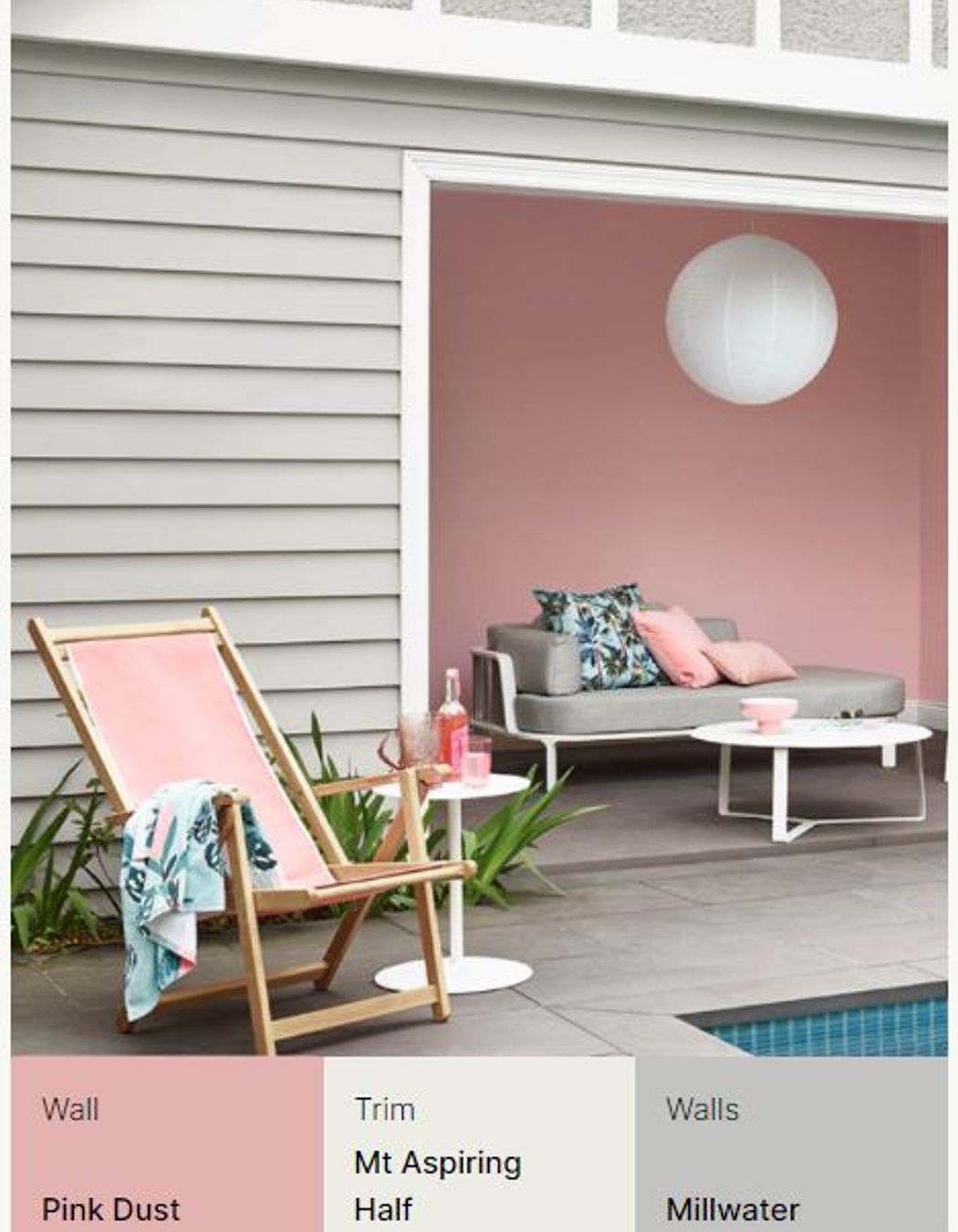 Changing the outdoor area – this is the perfect time to paint!