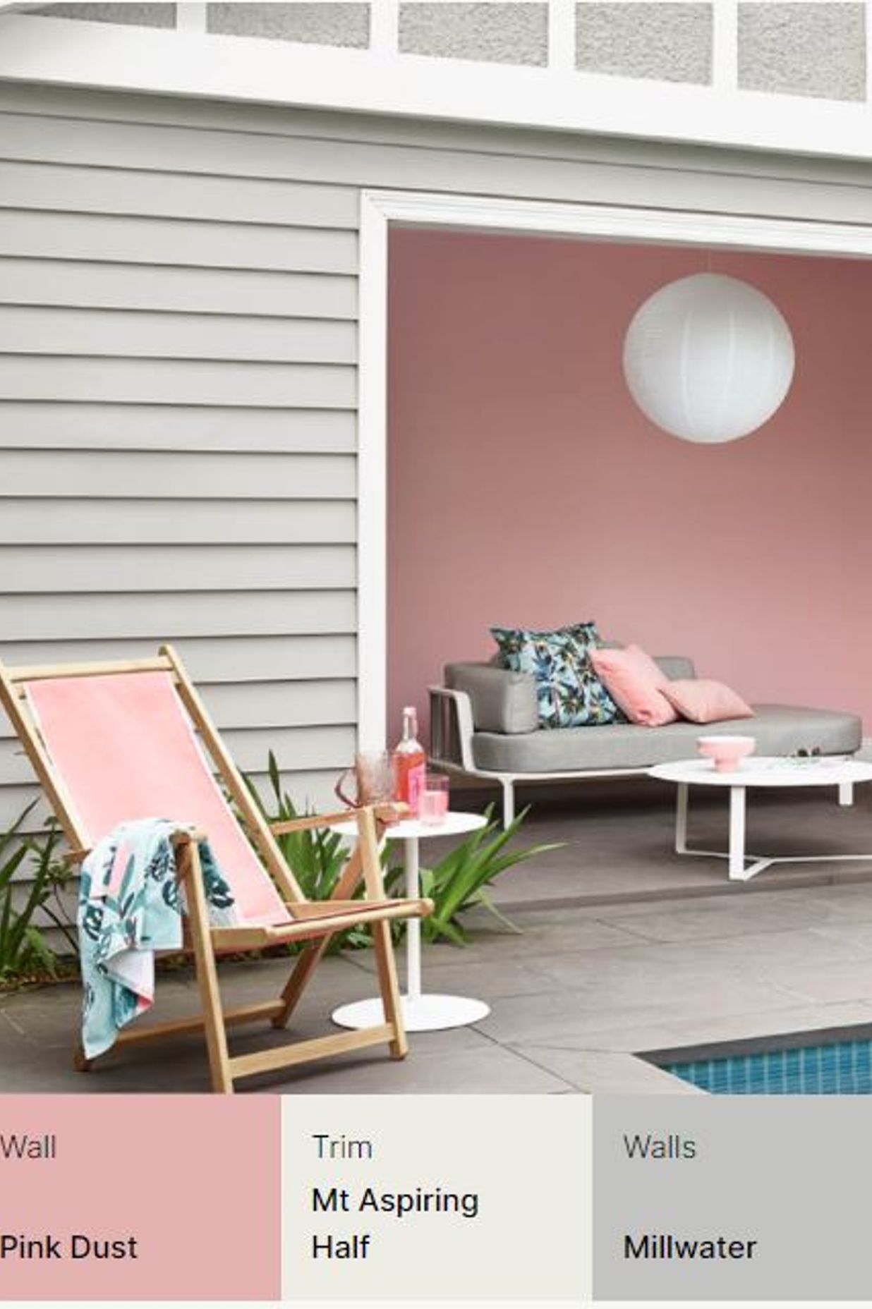 Changing the outdoor area – this is the perfect time to paint!