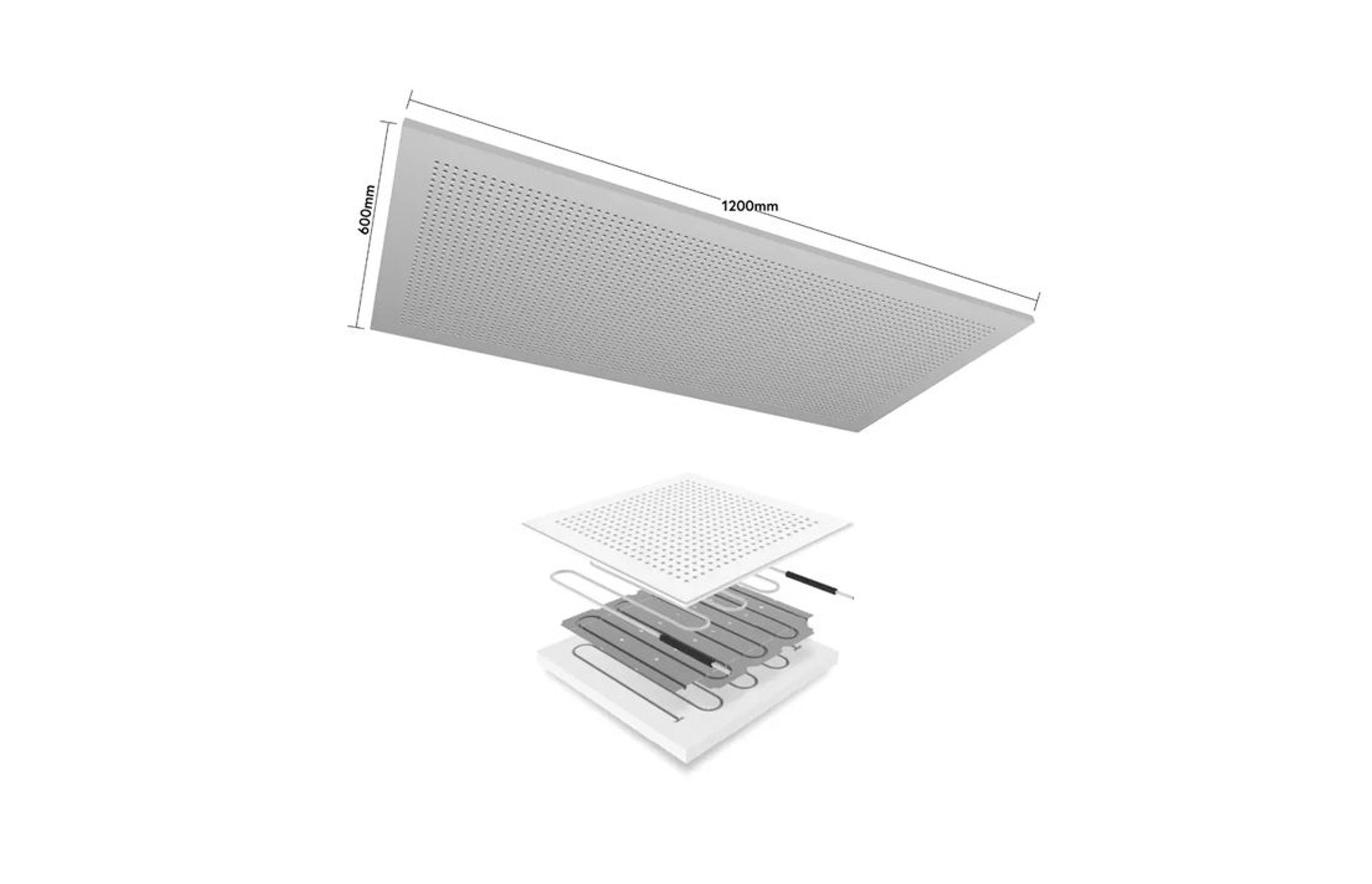 Active ceiling for the commercial market is now available