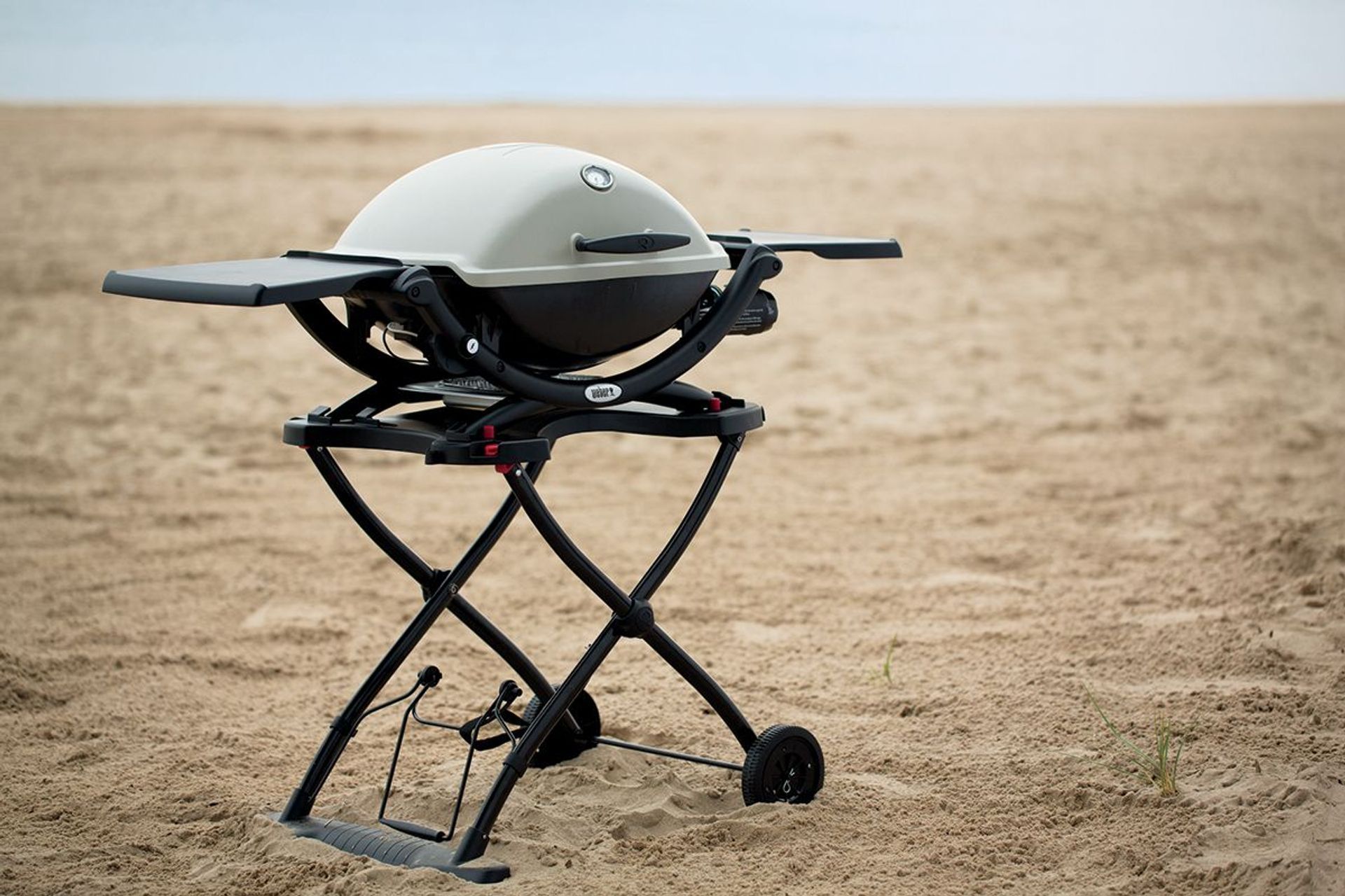 The highly portable Q2200 BBQ by Weber, perfect for modern living