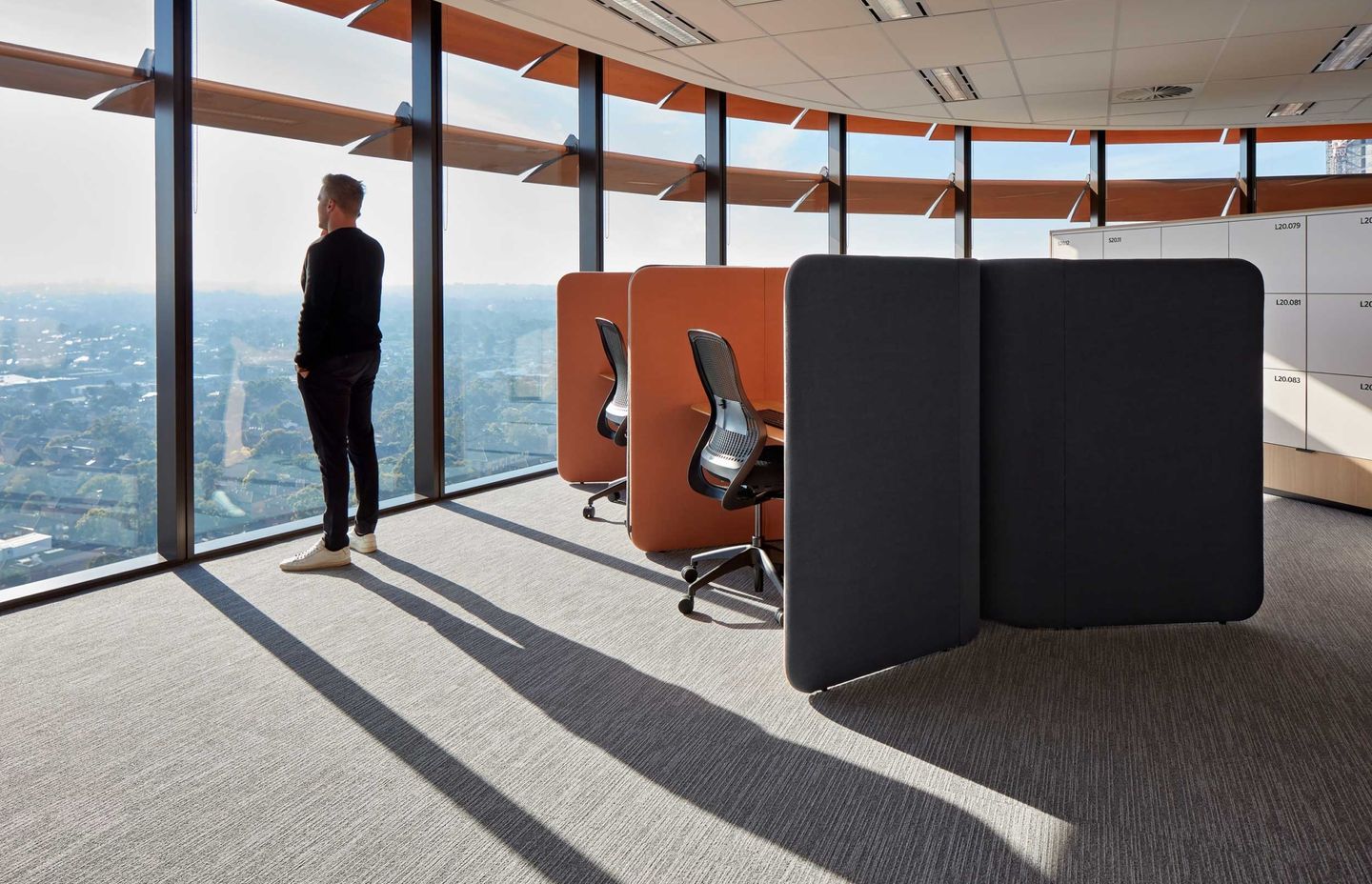 GroupGSA Designed the QBE Insurance Offices with Various Work Spaces and Collaborative Zones in Parramatta, Australia