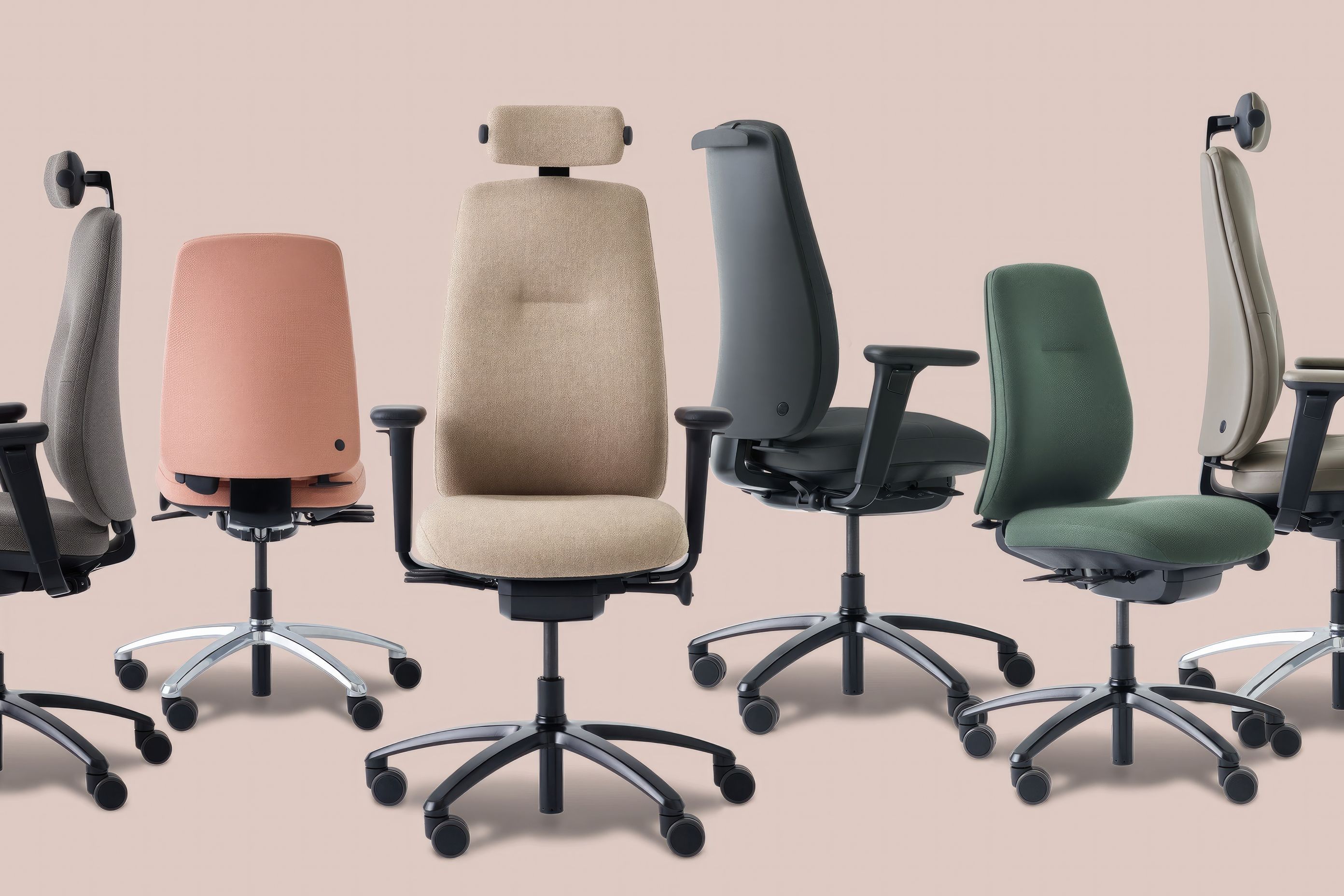 The RH Logic is a series of chairs available in a range of sizes, fully adjustable to suit every individual need