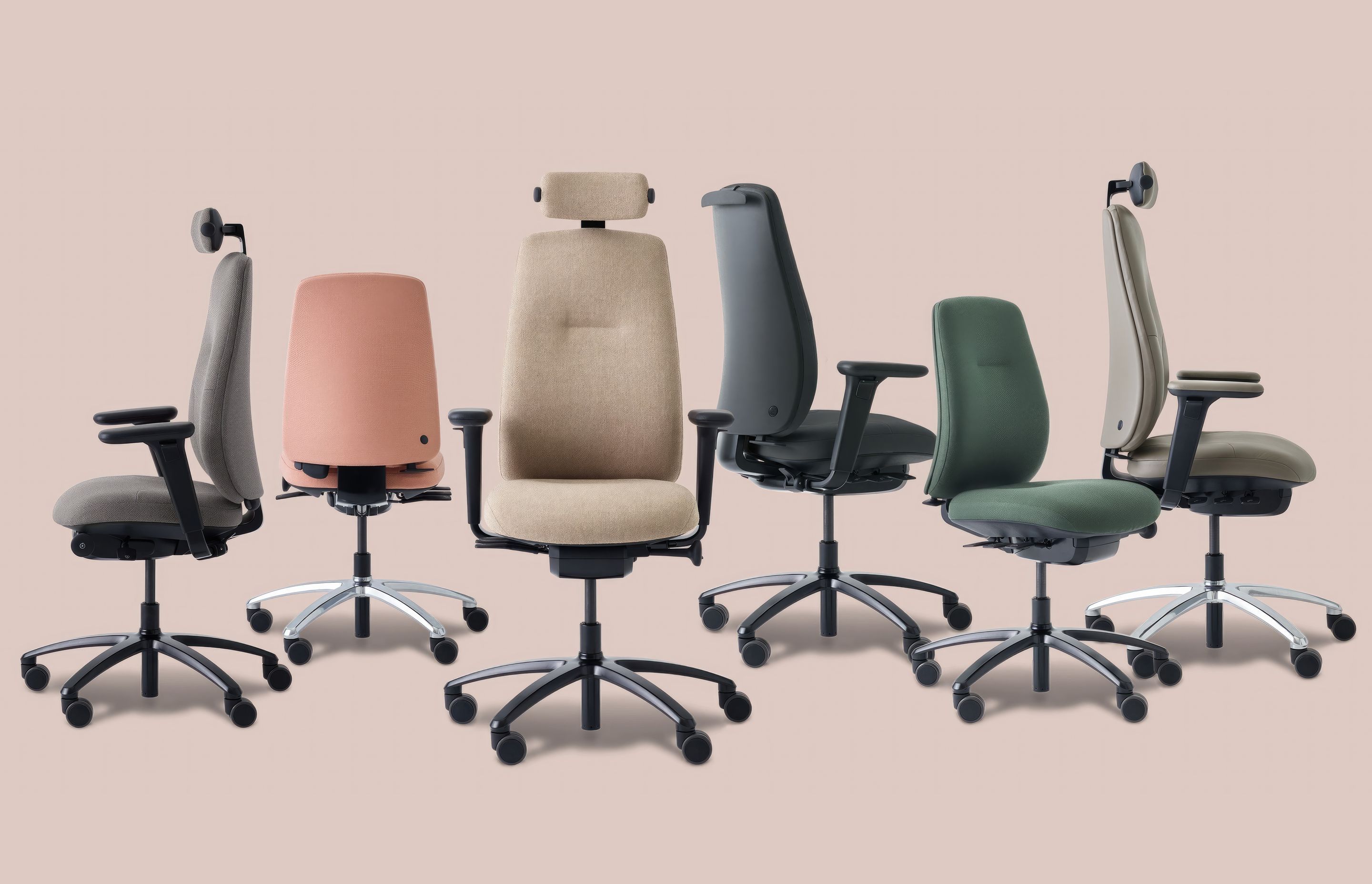 The RH Logic is a series of chairs available in a range of sizes, fully adjustable to suit every individual need