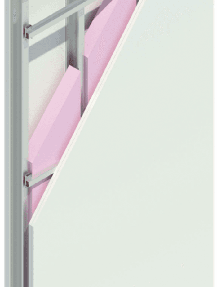 Figure 1: Wall installation using M237R Resilmount.