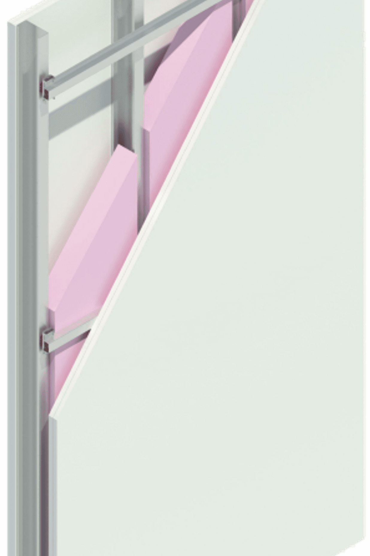 Figure 1: Wall installation using M237R Resilmount.
