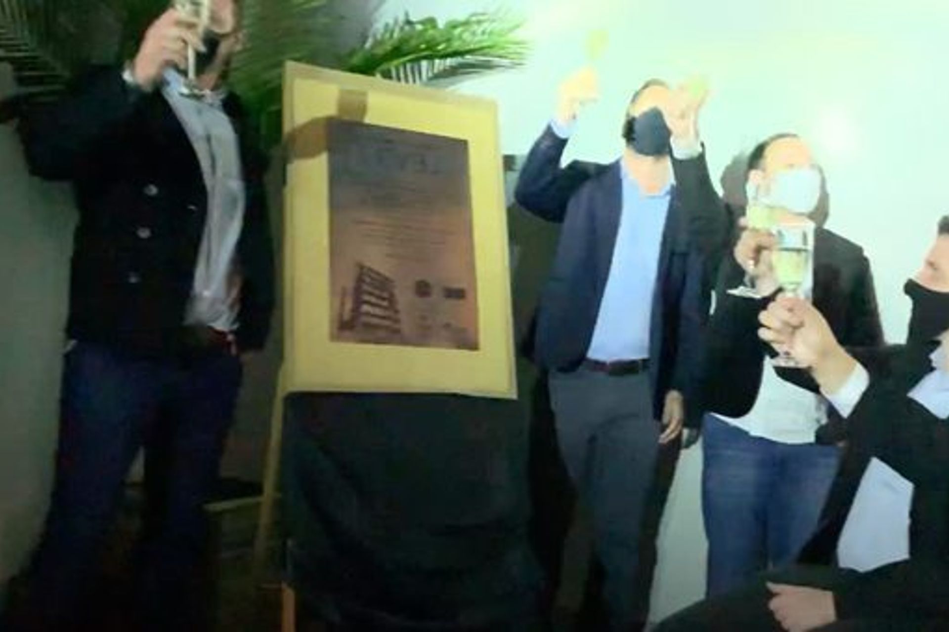 The SketchUp team joining the inauguration ceremony of Level Building.