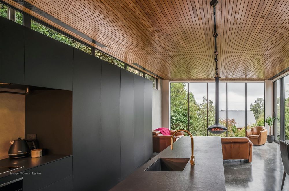 A great use of the Three Circuit Dimmable Track Spot Light by Halcyon Lighting.