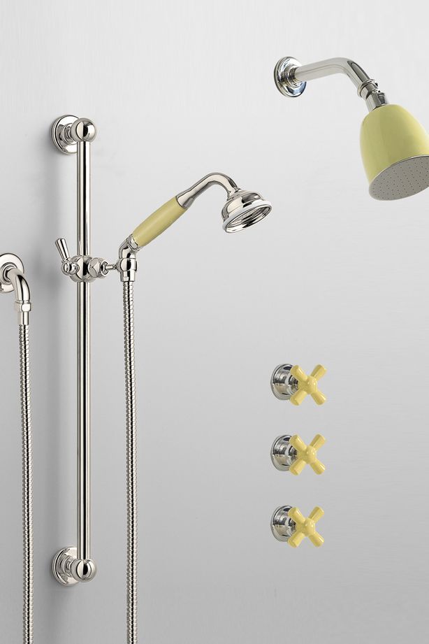 Sherbet Yellow Rockwell Tapware from The English Tapware Company