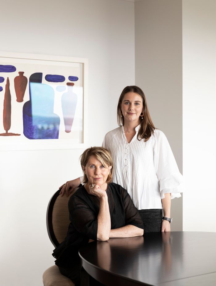 Interior designers Juliette and Rose Schwarz.