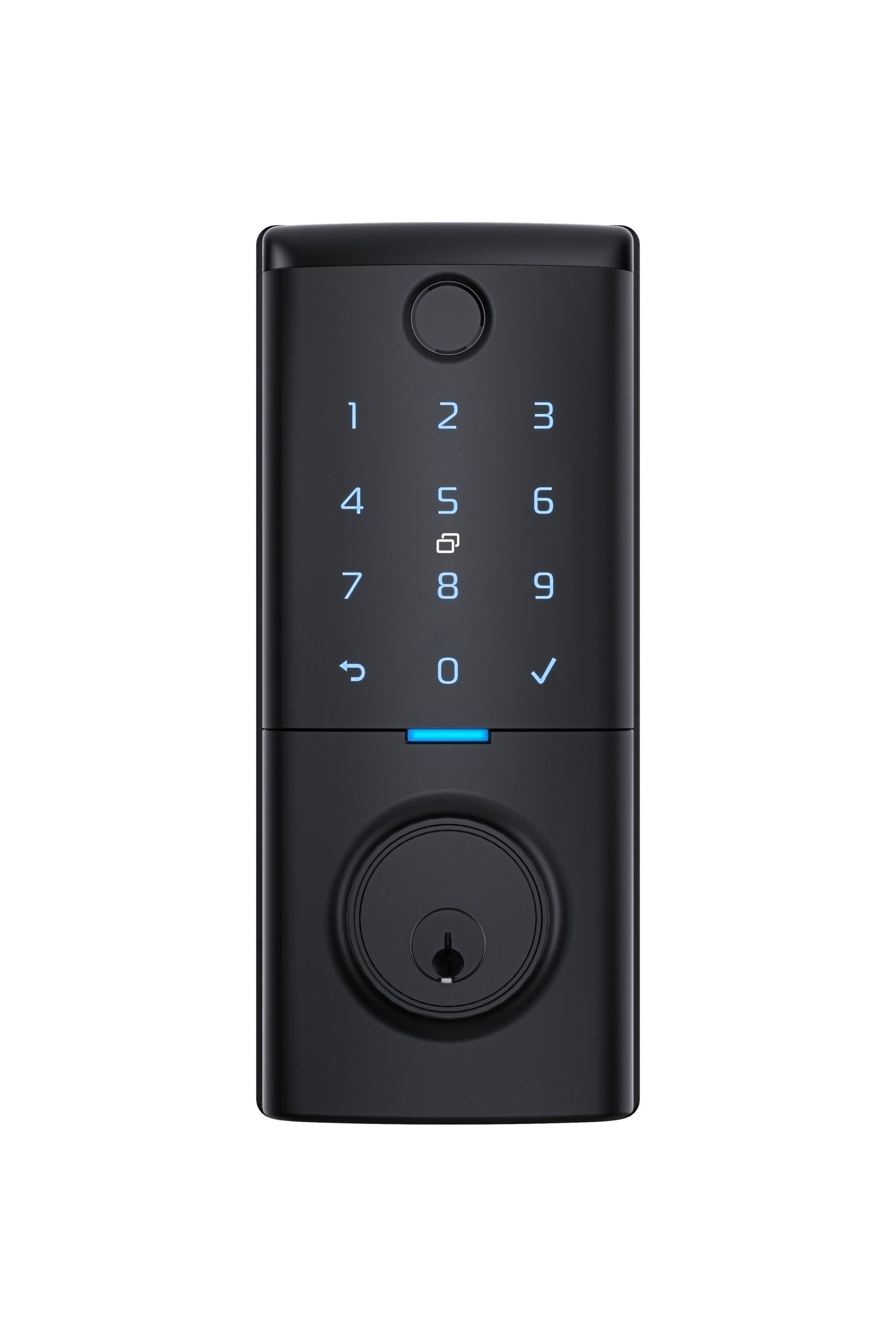 Schlage-Ascent-Smart-Deadbolt-front-on-Black.jpg