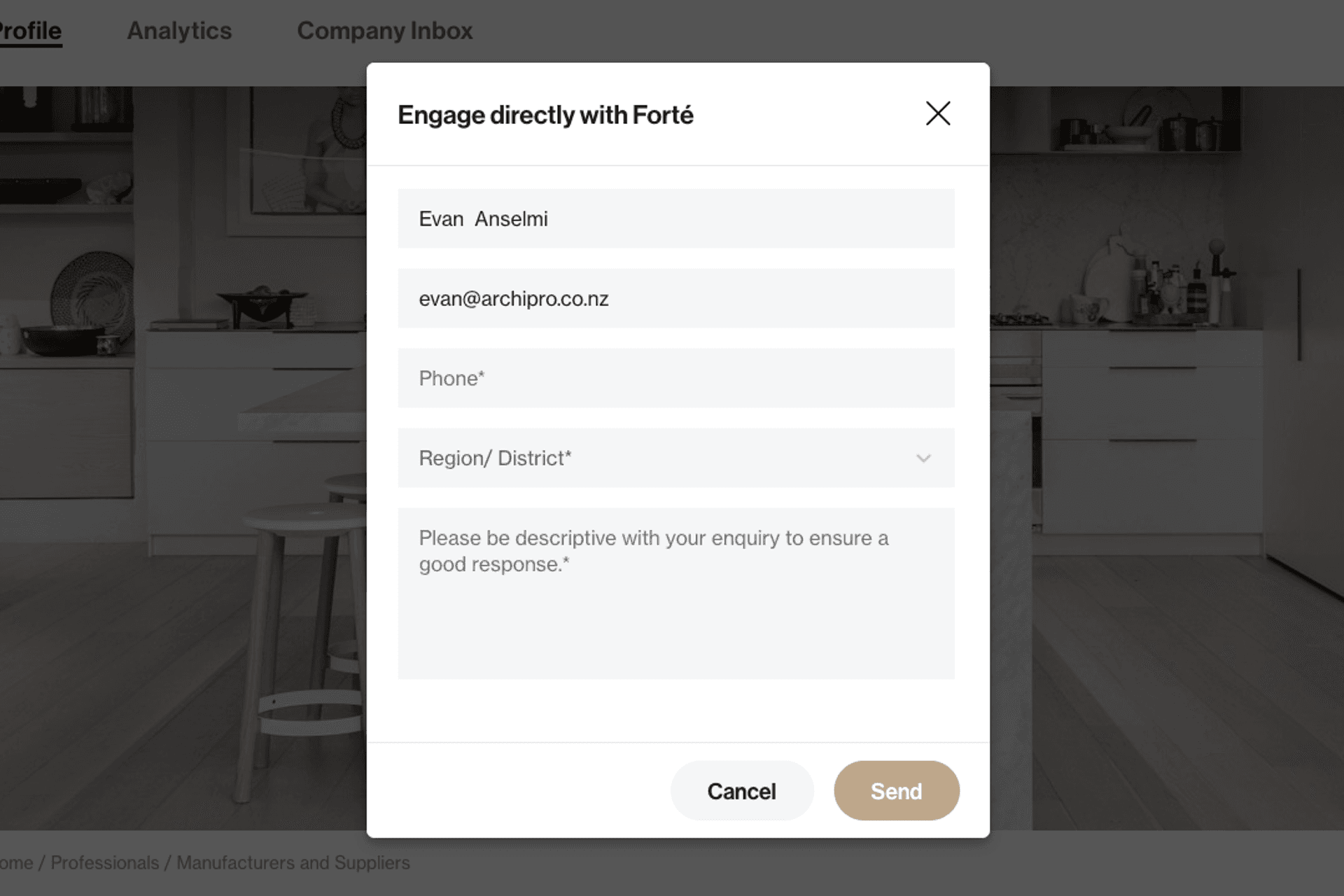 New Feature - Company Inbox
