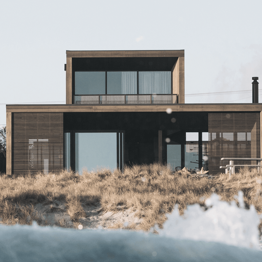 A cedar-clad home taking beachside living to another level