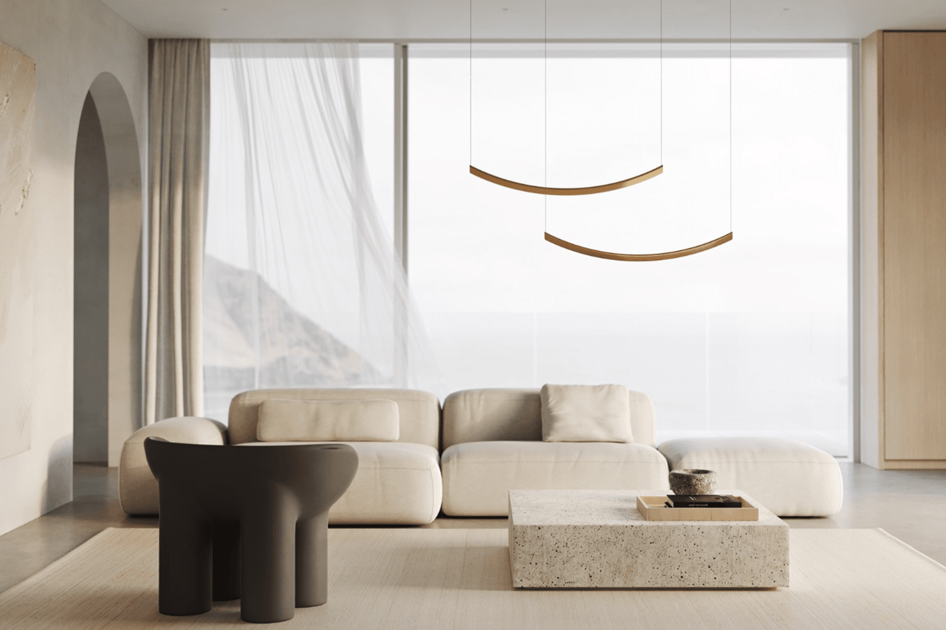 Tasman Double Pendant from Nightworks Studio.